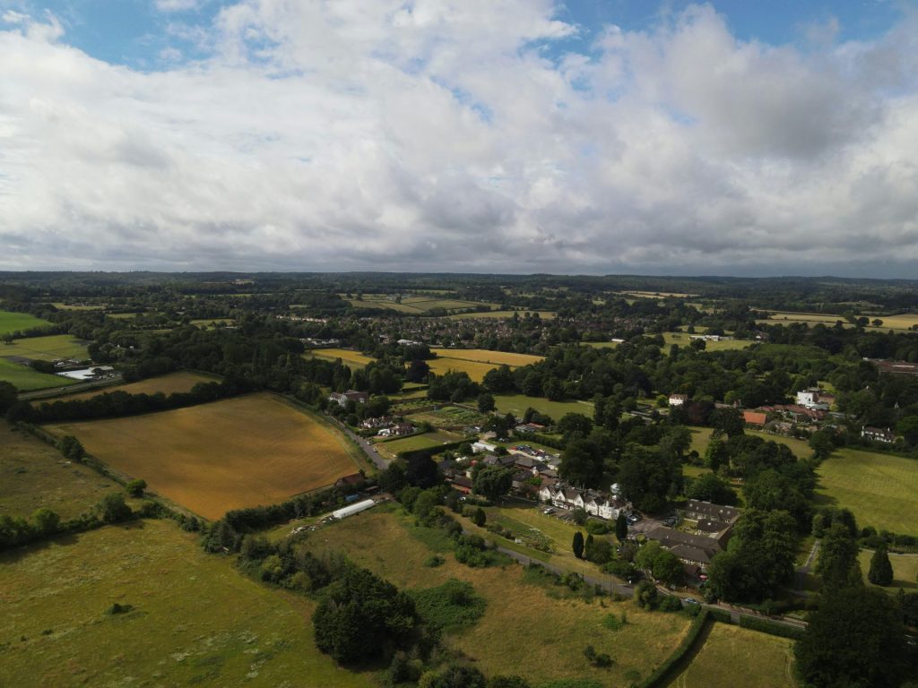 Image of a Surrey view, taken in Surrey, England